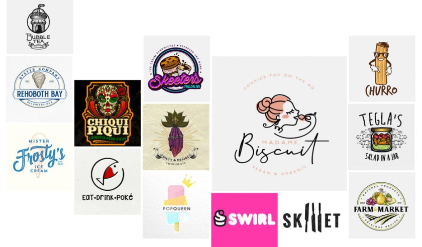 42個美味的食品食物logo設計，讓你口水直流