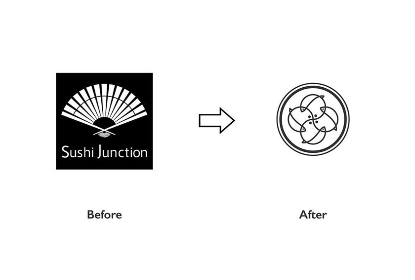 Junction壽司餐廳品牌形象設(shè)計(jì)-logo設(shè)計(jì)