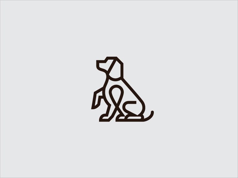 藝術線條logo設計靈感