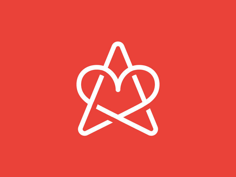 藝術線條logo設計靈感