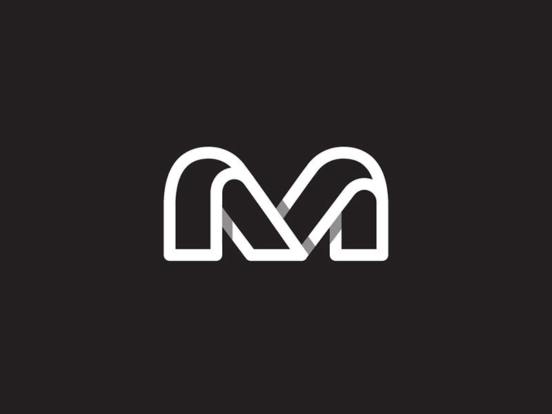 藝術線條logo設計靈感