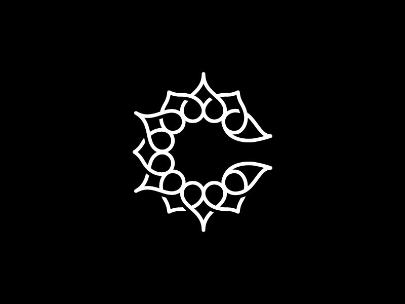 藝術線條logo設計靈感