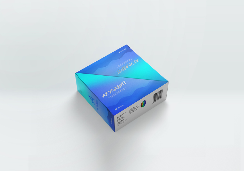 AKULAVIT 鯊魚肝脂保健品包裝設(shè)計，源自鯊魚鰭的圖形元素