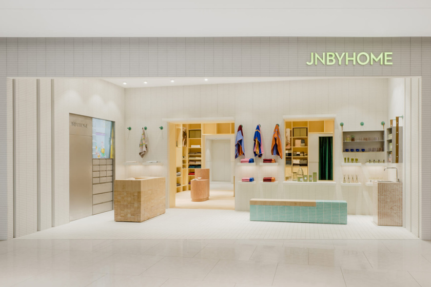 NBYHOME紡織品和日常用品商店商業(yè)空間設(shè)計，愜意開放的空間設(shè)計
