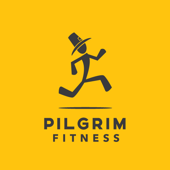 健身logo跑動的人