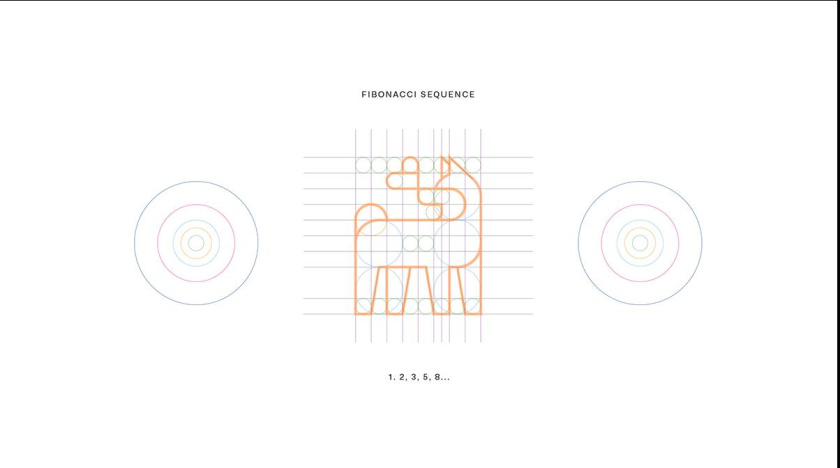 Hachi 咖啡店logo設計”矢量狗狗圖形
