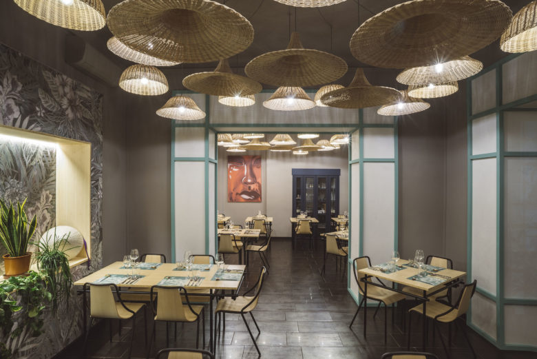 Dhabbu亞洲美食餐廳餐飲空間設(shè)計(jì)，突出亞洲元素