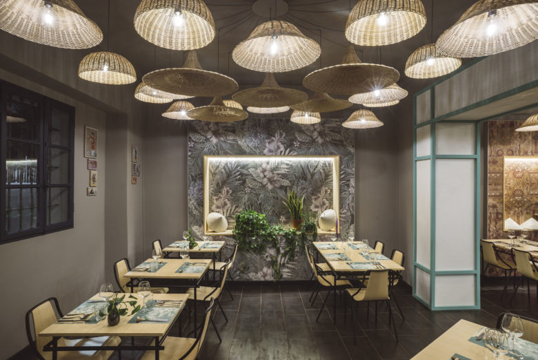 Dhabbu亞洲美食餐廳餐飲空間設(shè)計(jì)，突出亞洲元素