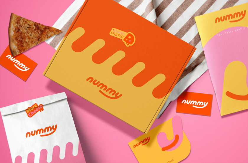Nummy云端廚房外賣美食品牌logo設(shè)計(jì)與形象vi設(shè)計(jì),源自字母n的識(shí)別符號(hào) Nummy云端廚房外賣美食品牌logo設(shè)計(jì)與形象vi設(shè)計(jì),源自字母n的識(shí)別符號(hào)