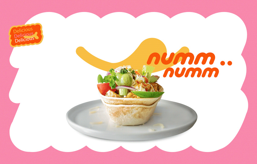 Nummy云端廚房外賣美食品牌logo設(shè)計(jì)與形象vi設(shè)計(jì),源自字母n的識(shí)別符號(hào) Nummy云端廚房外賣美食品牌logo設(shè)計(jì)與形象vi設(shè)計(jì),源自字母n的識(shí)別符號(hào)