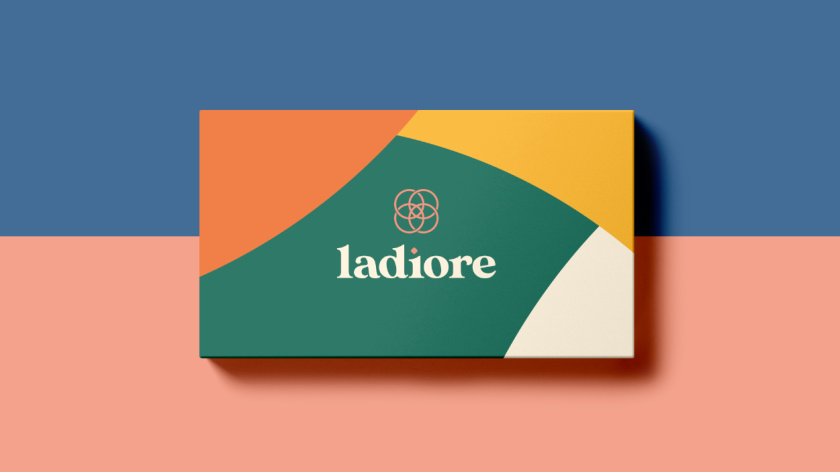 ladiore 女性時尚品牌logo設(shè)計與視覺識別vi設(shè)計，源自四個象征