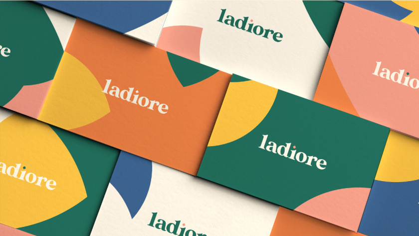 ladiore 女性時尚品牌logo設(shè)計與視覺識別vi設(shè)計，源自四個象征