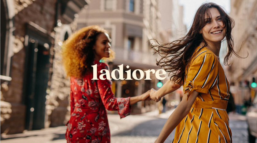 ladiore 女性時尚品牌logo設(shè)計與視覺識別vi設(shè)計，源自四個象征