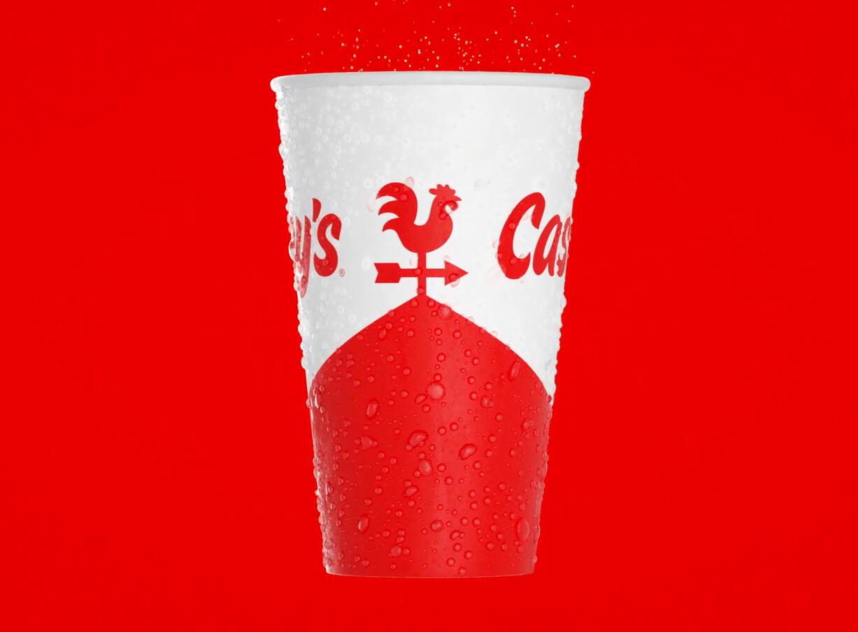 Casey便利店與比薩連鎖店logo設計品牌形象vi設計包裝設計，公雞風標+房屋谷倉造型