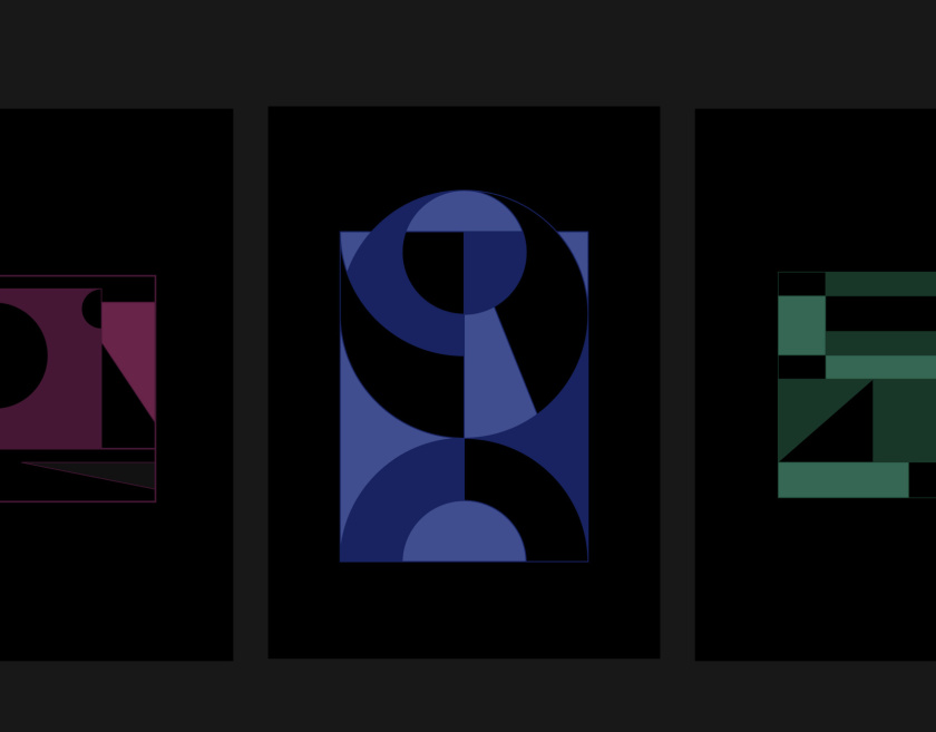 Jigsaw 安全技術科技公司logo設計vi設計，剪切的幾何圖形