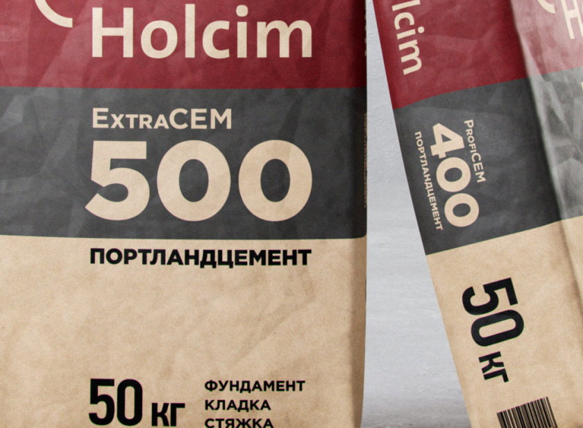 Holcim建筑混合水泥材料包裝設計 Holcim建筑混合水泥材料包裝設計