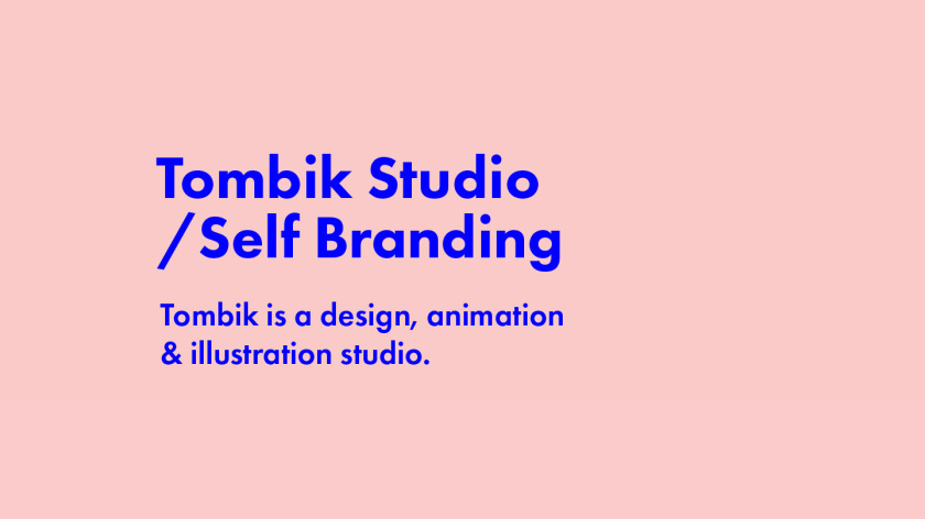 Tombik Studio創(chuàng)意工作室/自我品牌形象設(shè)計(jì)logo設(shè)計(jì)，卡通人偶面部形象