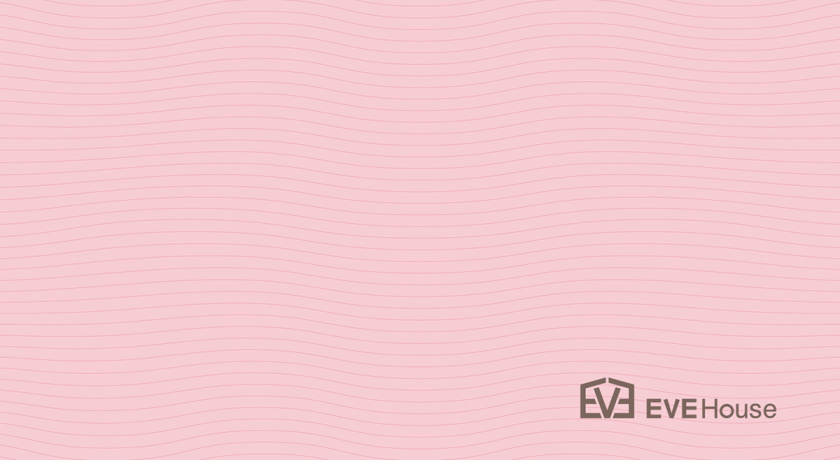 Eve House 家居用品品牌logo設計vi設計，追求設計感的女性粉色風格