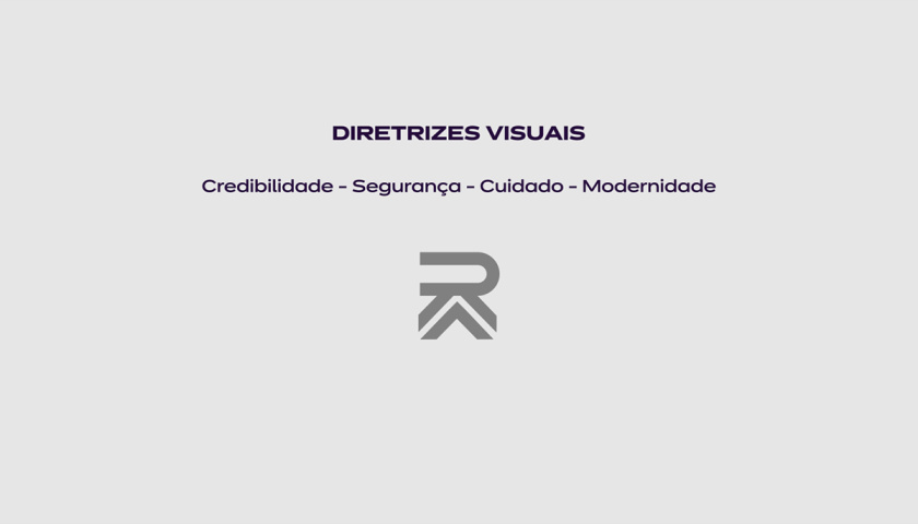 Rafael Miranda 房地產經紀公司logo設計vi設計，字母R+房子組成