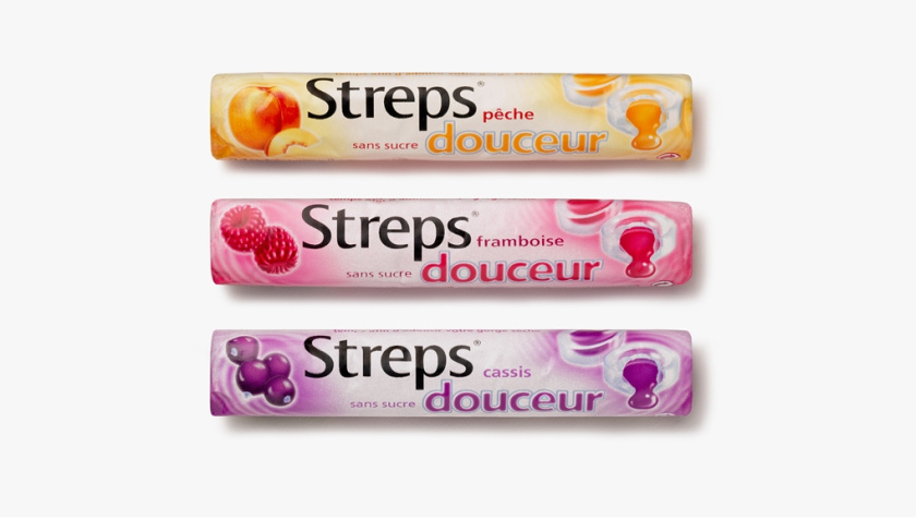 Strepsils 咽喉護(hù)理喉嚨疼痛藥品包裝設(shè)計(jì)