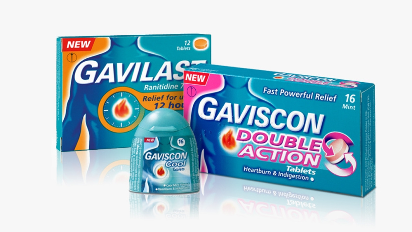 Gaviscon加維斯康胃藥品牌重塑命名與包裝設計