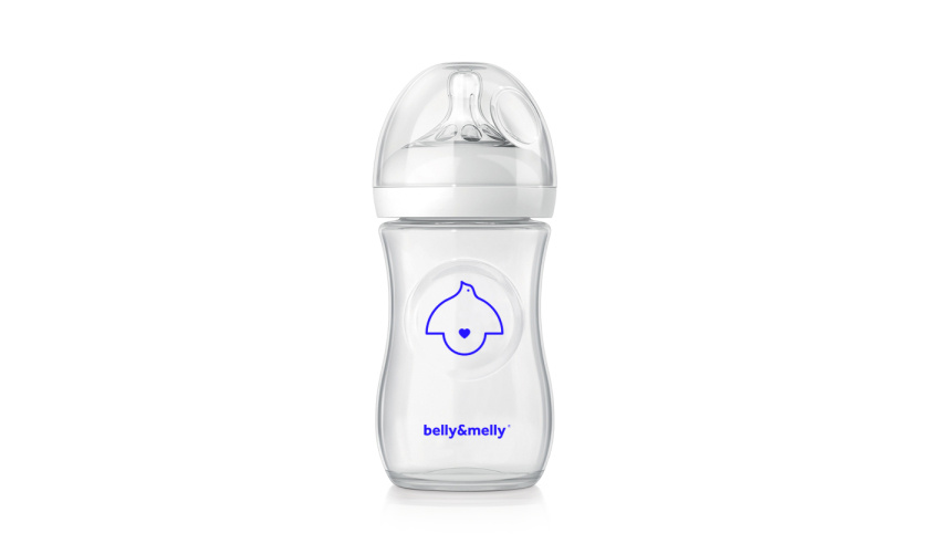 belly&melly 母嬰用品品牌logo設計vi設計，小鳥+燈泡+心形