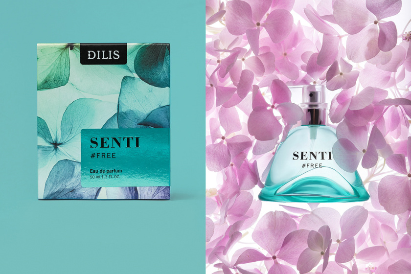 Dilis化妝品包裝設(shè)計(jì)——花朵花瓣的特寫鏡頭