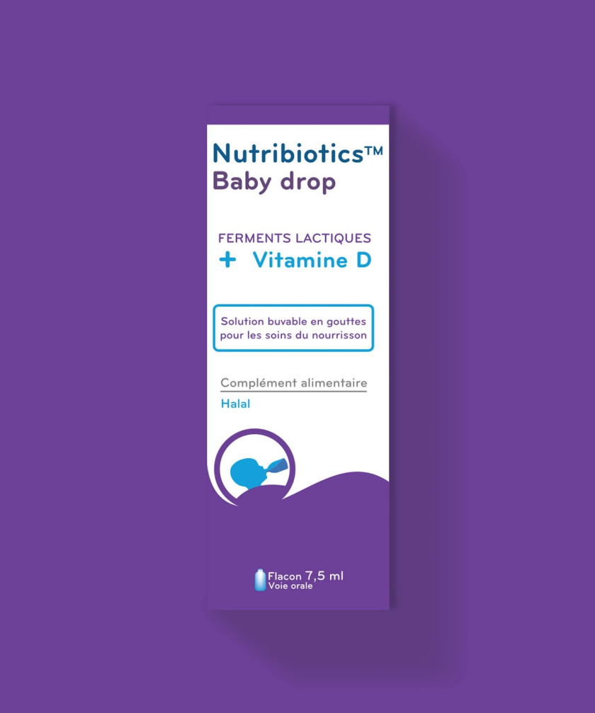nutribiotics OTC系列藥品包裝設(shè)計(jì)，采用獨(dú)特的符號(hào)標(biāo)識(shí)來區(qū)分產(chǎn)品