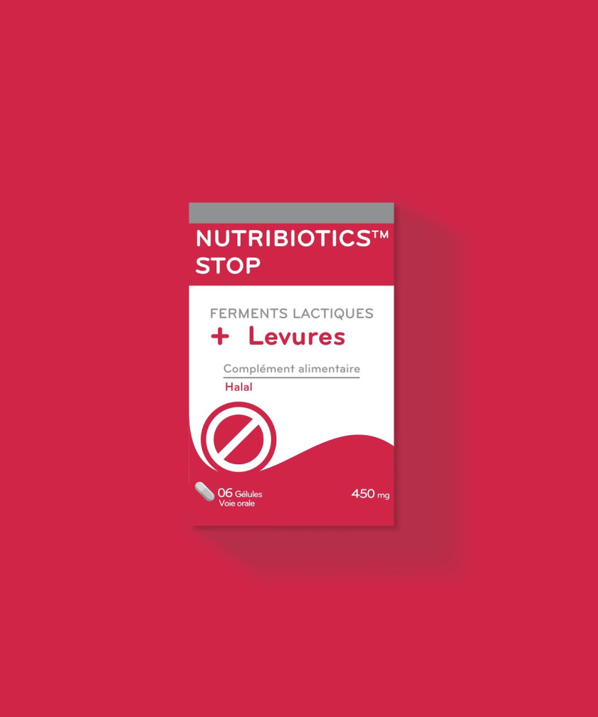 nutribiotics OTC系列藥品包裝設(shè)計(jì)，采用獨(dú)特的符號(hào)標(biāo)識(shí)來區(qū)分產(chǎn)品