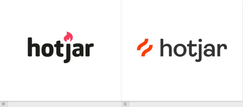 Hotjar 網(wǎng)站熱點(diǎn)工具品牌logo設(shè)計(jì)“抽象熱浪+極簡(jiǎn)插圖品牌應(yīng)用設(shè)計(jì)”
