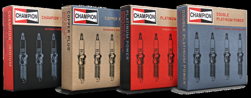 Champion 冠軍火花塞汽車配件包裝設計
