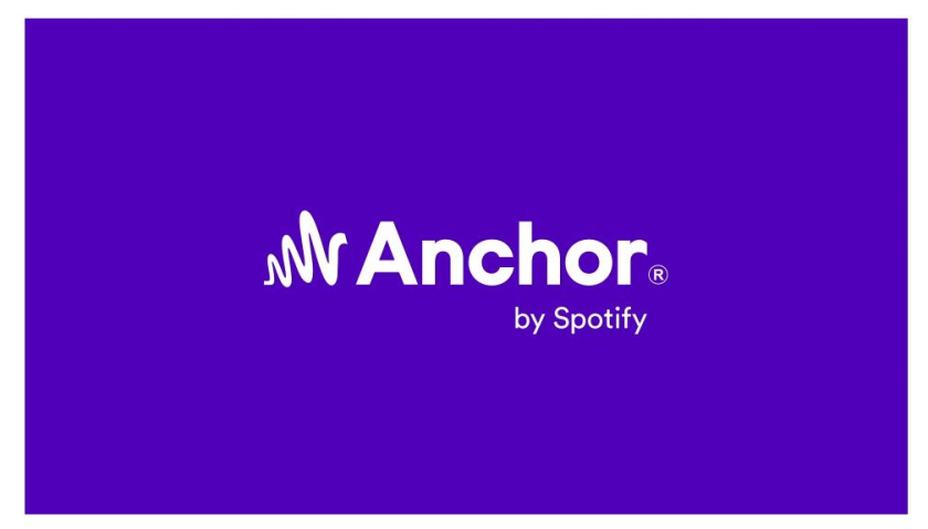Anchor播客應用程序音波logo設計