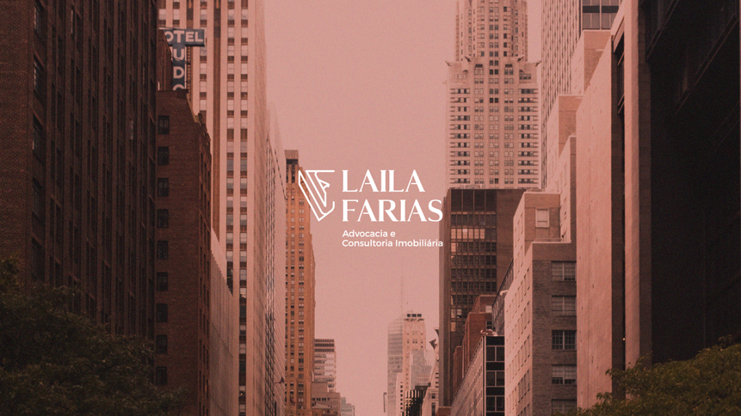 Laila Farias 法律律師工作室品牌vi視覺形象識別設計，優雅的女性風格
