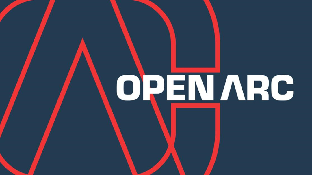 Open Arc 焊接解決方案公司企業(yè)視覺形象識(shí)別設(shè)計(jì)，字母O+A電弧打開圖形