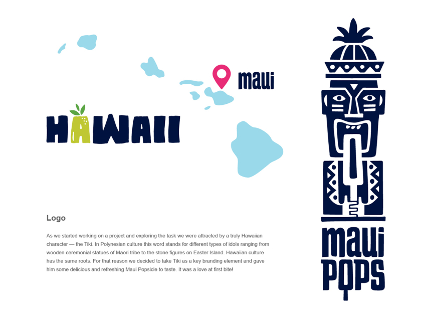 Maui Pops 冰淇淋店品牌logo設計店鋪室內設計,活潑的夏威夷風格 Maui Pops 冰淇淋店品牌logo設計店鋪室內設計,活潑的夏威夷風格