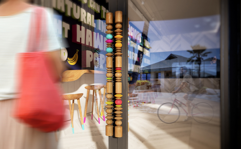 Maui Pops 冰淇淋店品牌logo設計店鋪室內設計,活潑的夏威夷風格 Maui Pops 冰淇淋店品牌logo設計店鋪室內設計,活潑的夏威夷風格