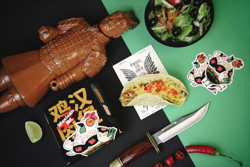 Good Good墨西哥休閑餐飲品牌設(shè)計(jì)，“中國皮影風(fēng)”插畫元素設(shè)計(jì)