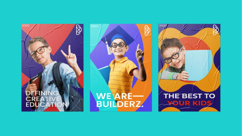 Builderz 兒童教育平臺品牌設(shè)計(jì)-logo,vi設(shè)計(jì)