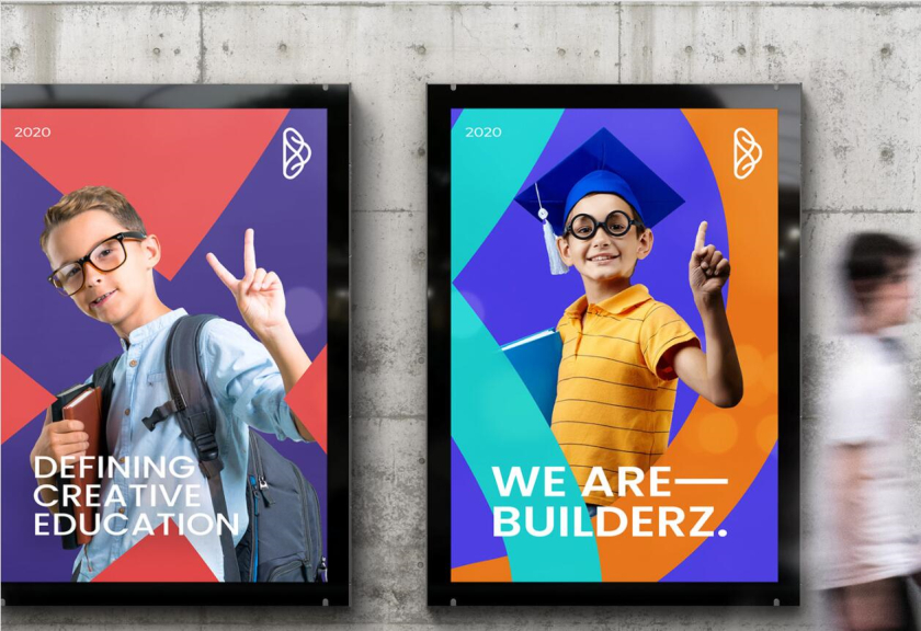 Builderz 兒童教育平臺品牌設(shè)計(jì)-logo,vi設(shè)計(jì)