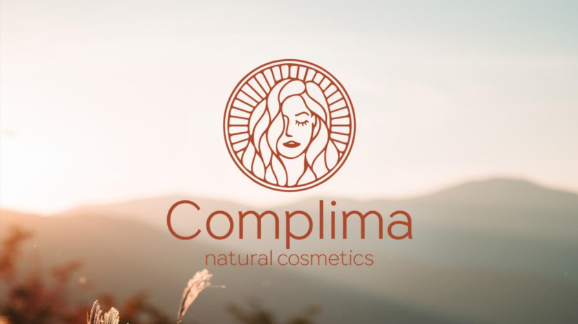 Natural cosmetics 天然化妝品logo設(shè)計(jì)“長(zhǎng)發(fā)女性”形象