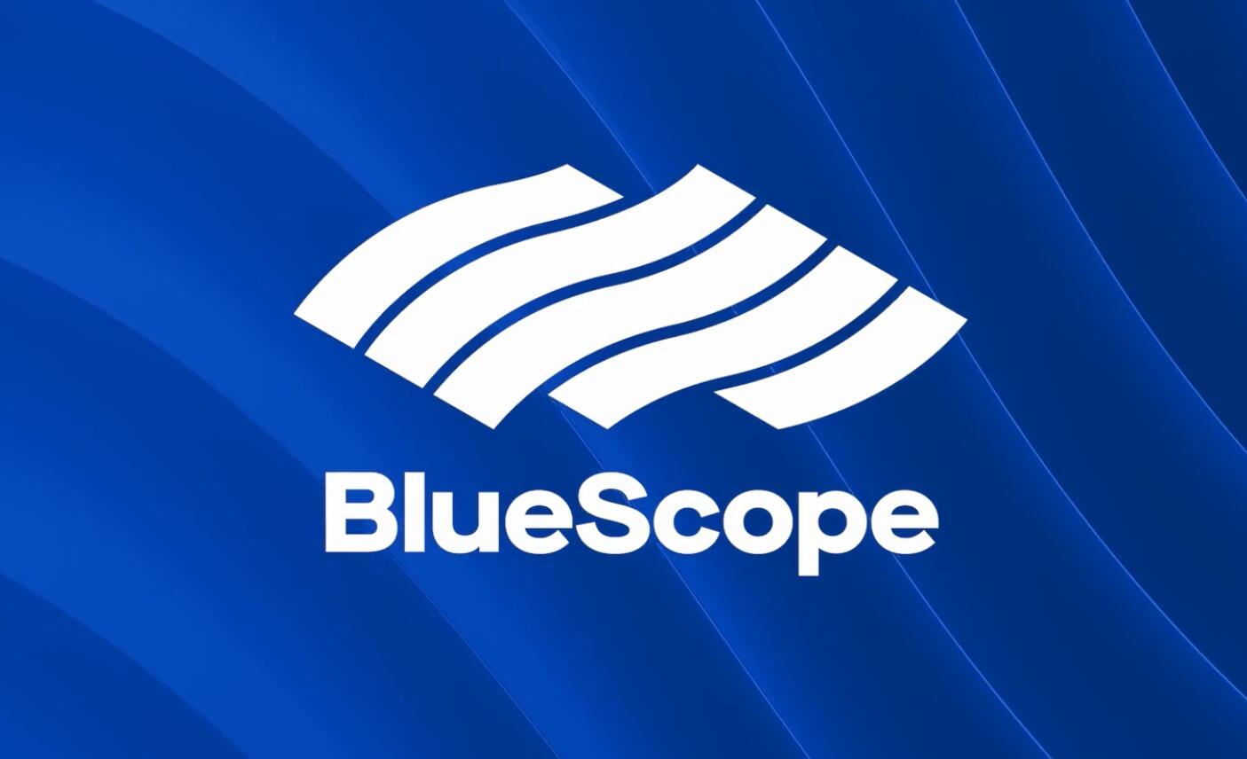 BlueScope油漆涂層鋼鐵產(chǎn)品制造商品牌形象企業(yè)vi設(shè)計(jì)“藍(lán)色動態(tài)彎曲”輔助圖形