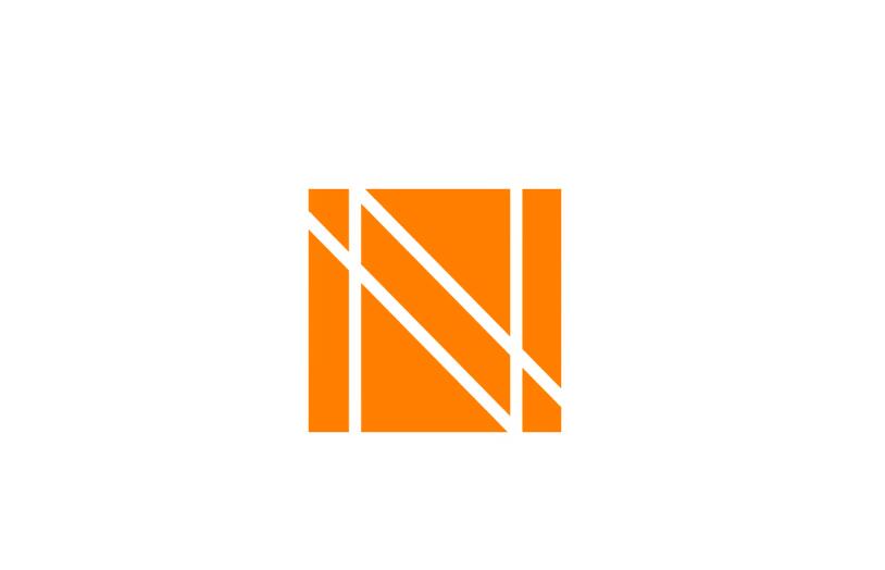 Network Capital貸款融資金融科技公司logo設(shè)計(jì)，正方形字母N網(wǎng)格