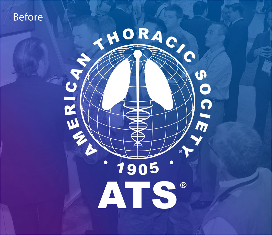 美國胸科醫療學會(ATS)品牌形象重塑與logo設計 美國胸科醫療學會(ATS)品牌形象重塑與logo設計