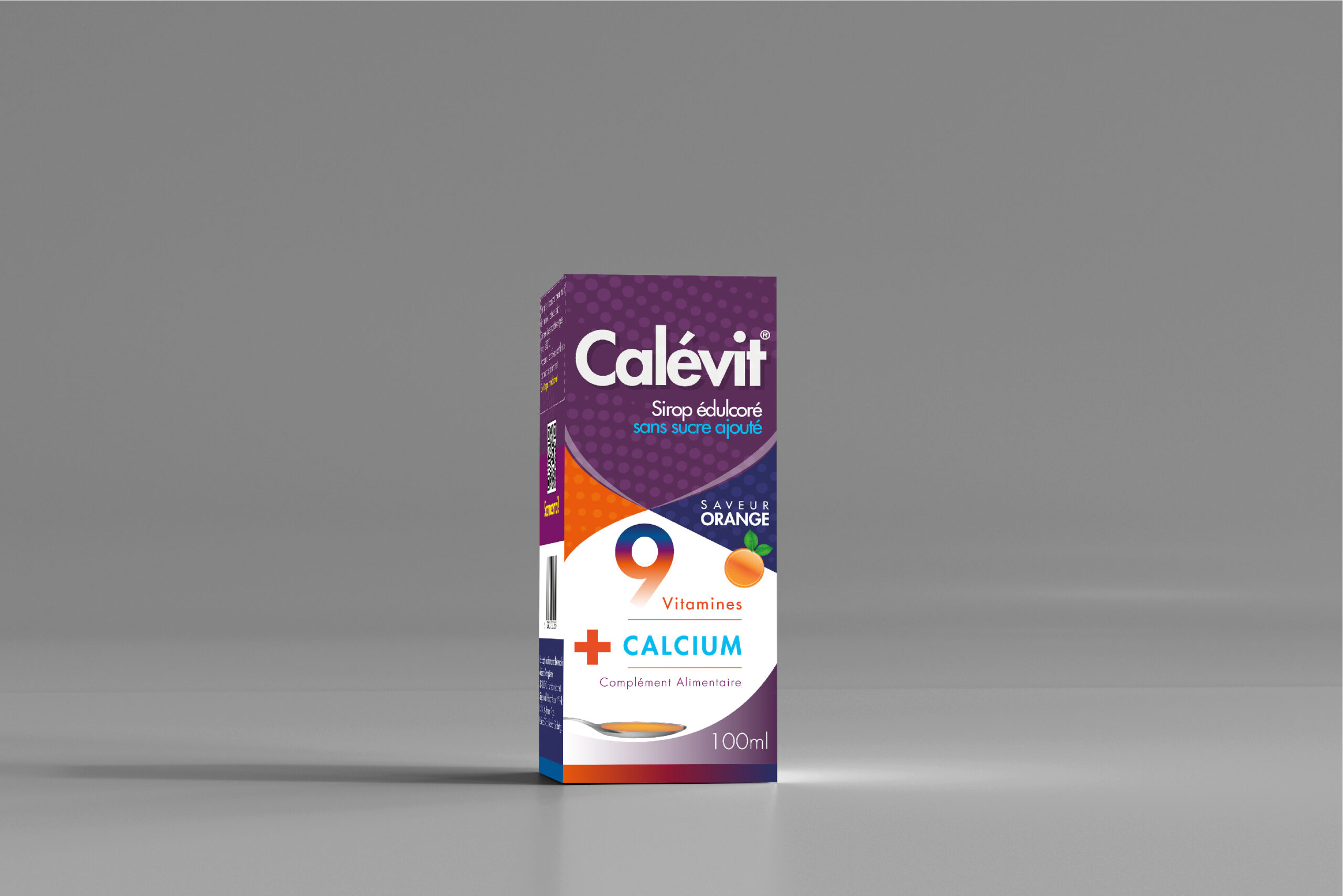 CALEVIT多種維生素（食品營養補充劑）OTC非處方藥包裝設計，注重藥品信息傳達
