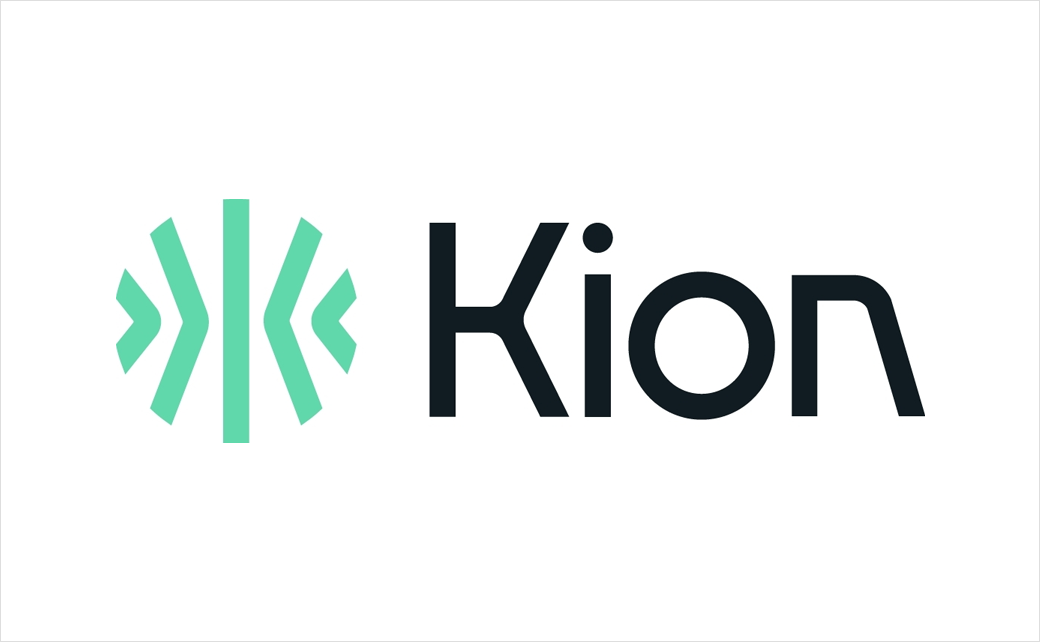 美國云管理軟件公司Kion品牌命名與logo設計“鏡像字母k”