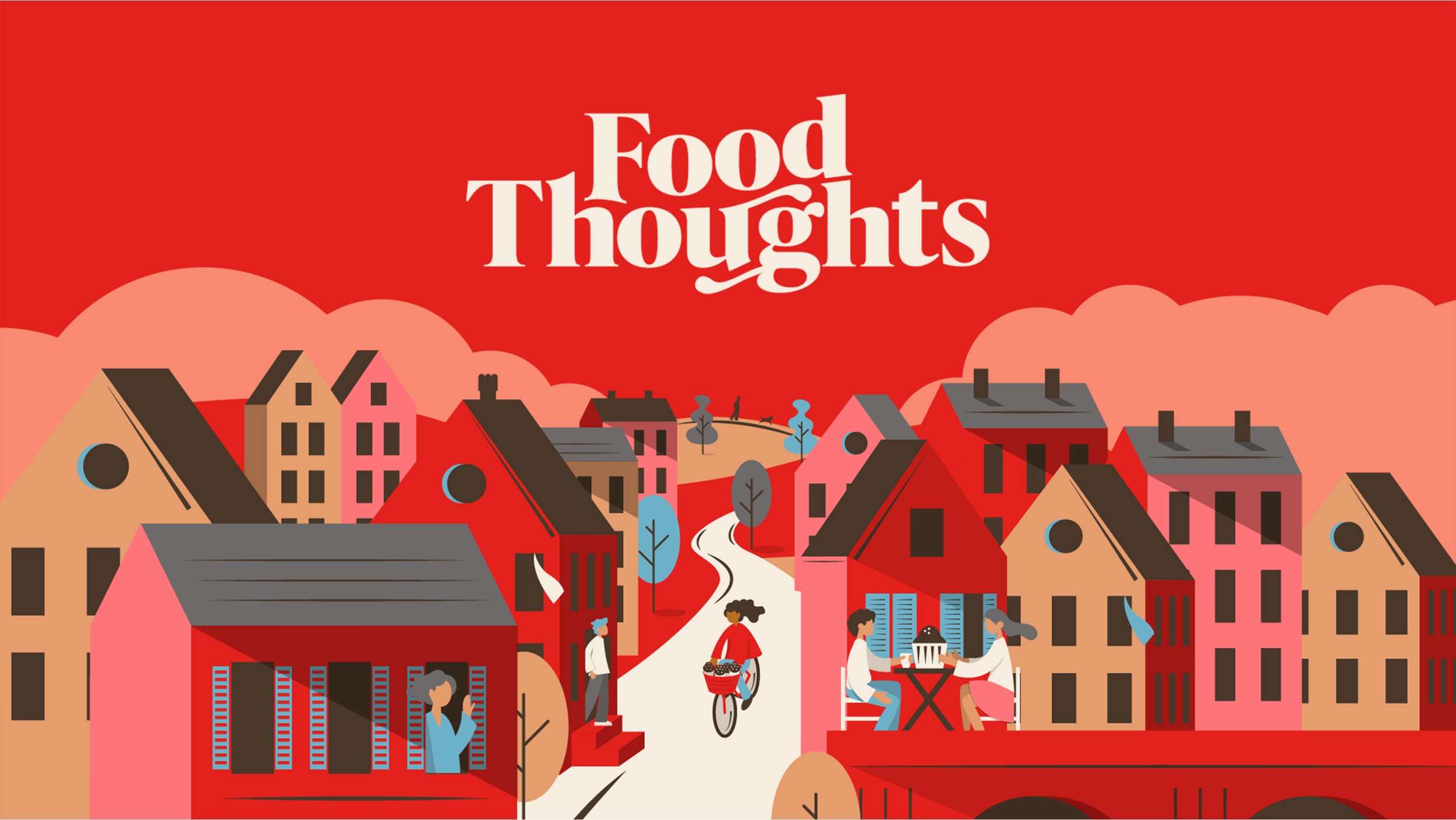 Food Thoughts可可烘焙原料品牌重塑與“社區(qū)”插畫包裝設(shè)計(jì) Food Thoughts可可烘焙原料品牌重塑與“社區(qū)”插畫包裝設(shè)計(jì)