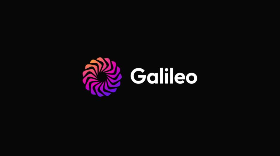 Galileo 人工智能初創公司logo設計vi設計，酷炫科技風格