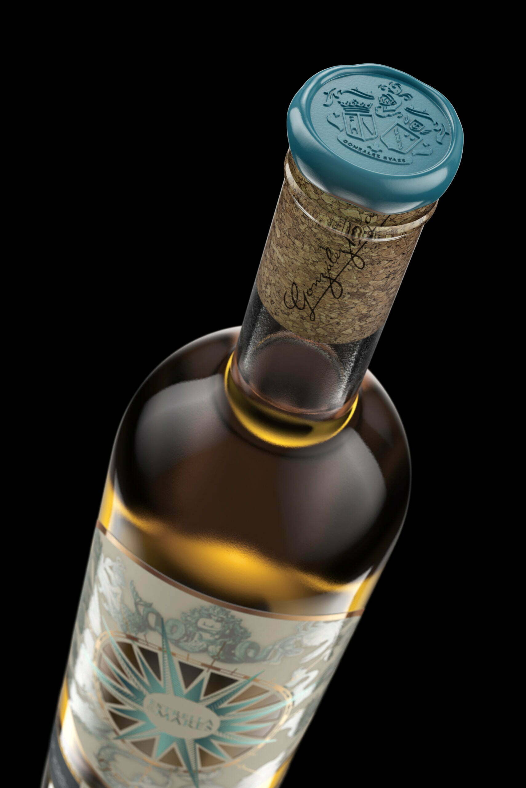 ESTRELLA DE環(huán)球航行紀念版葡萄酒包裝設計”海洋元素+星星品牌識別“