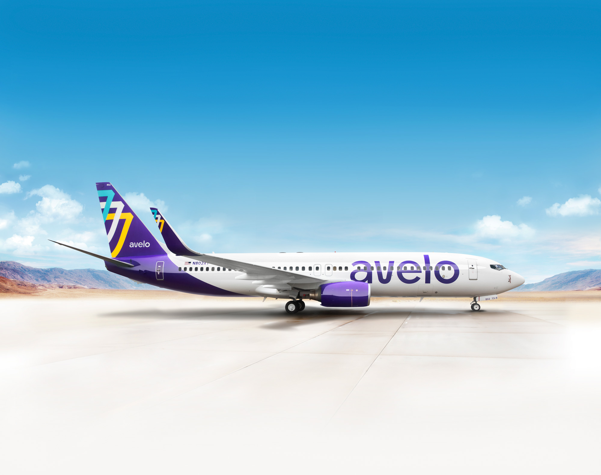Avelo 航空公司品牌視覺形象設(shè)計(jì)-logo vi設(shè)計(jì)
