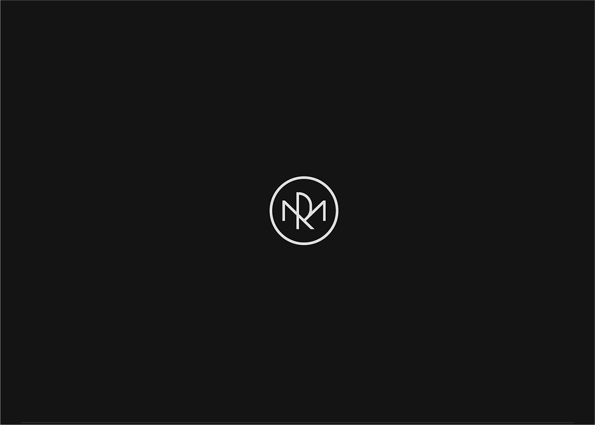 20個美學平衡的簡單logo設計示例靈感-MR字母